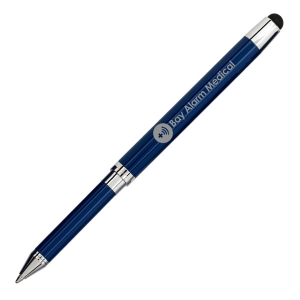 Ellison Brass Ballpoint Pen W/ Stylus