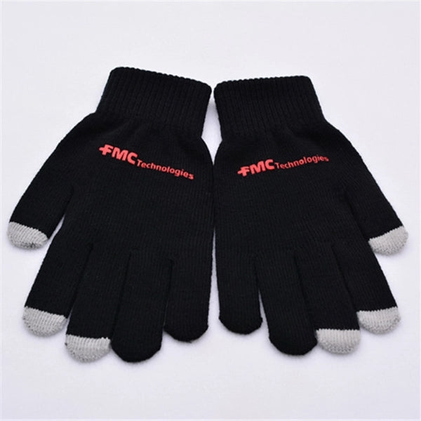 Knit touchscreen glove