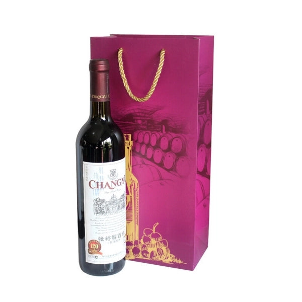 Full Color Paper Wine Bag