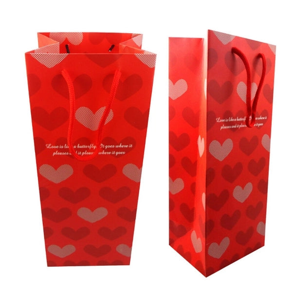 Full Color Paper Wine Bag