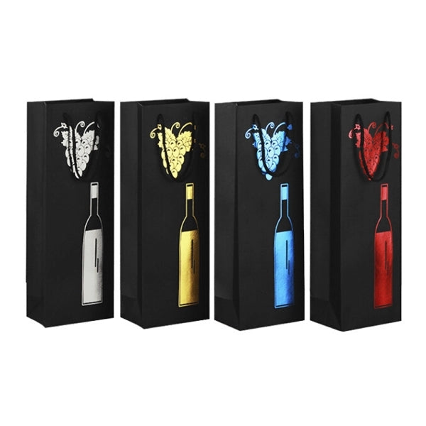Full Color Paper Wine Bag