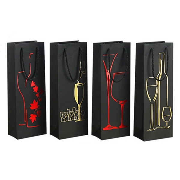 Full Color Paper Wine Bag