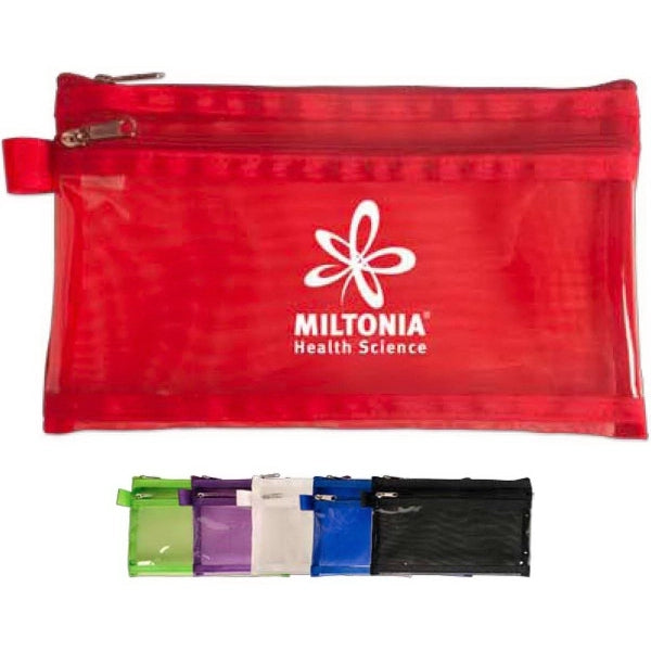 Twin Pocket Pencil Pouch