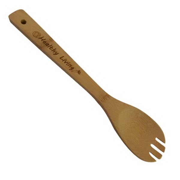 Bamboo Salad Spoon & Spork Set