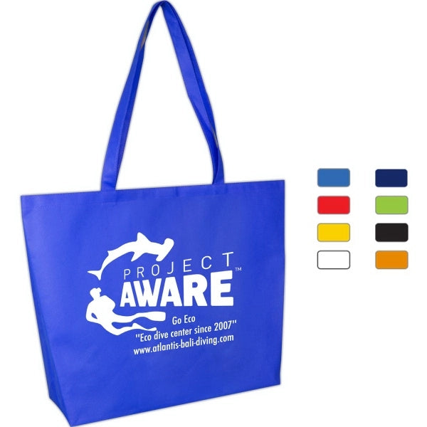 Gusset - "CAROLINA" Large Shopping and Beach Tote Bag