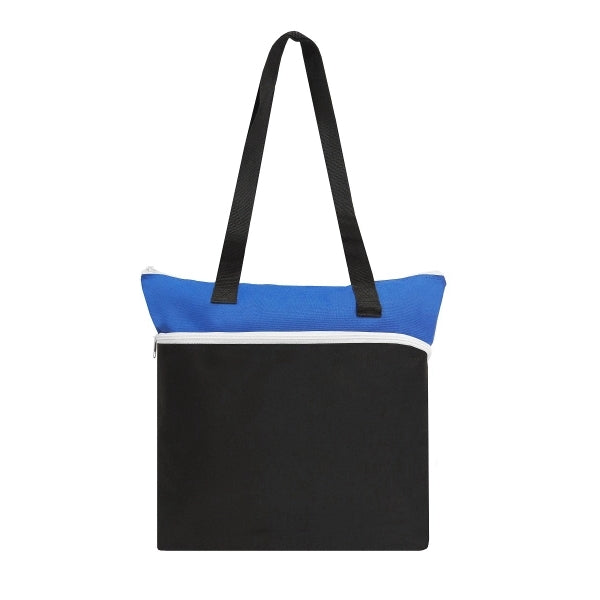 Large Front Zipper Tote
