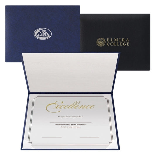 Leatherette Padded Certificate/Diploma Holder