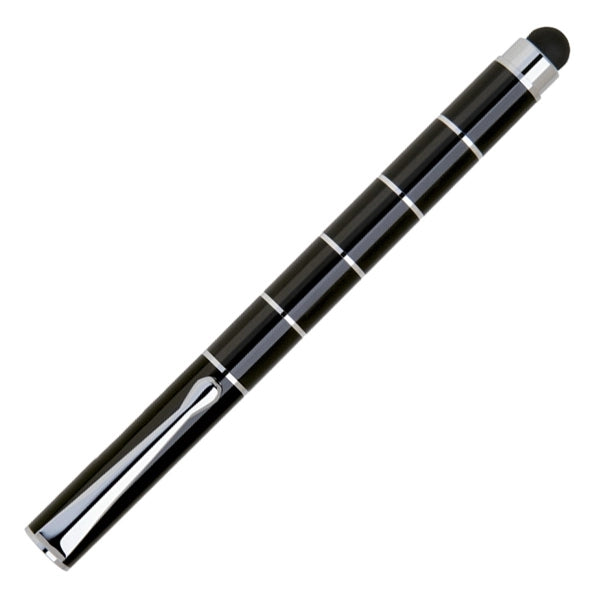 Daisy Cap Off Aluminum Ballpoint Pen W/ Stylus