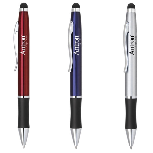 Kitara Twist Action Brass Ballpoint Pen W/ Stylus