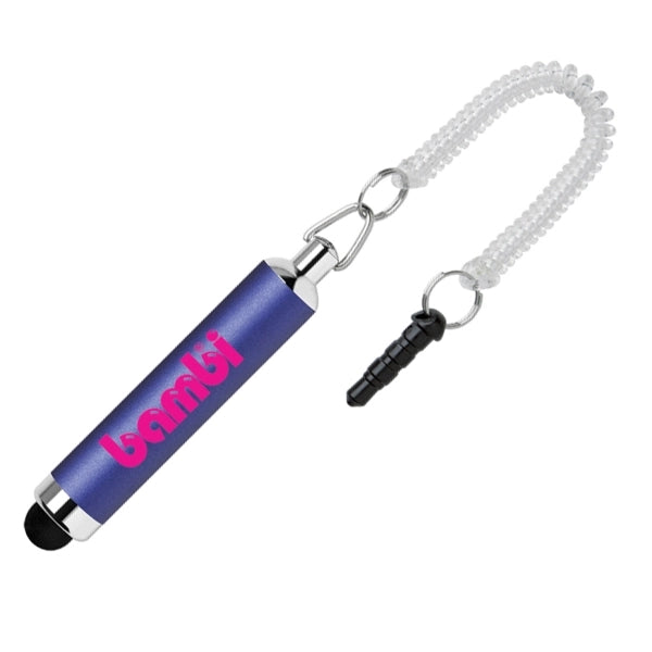 Brian Mini Aluminum Stylus W/ Elastic Coil String