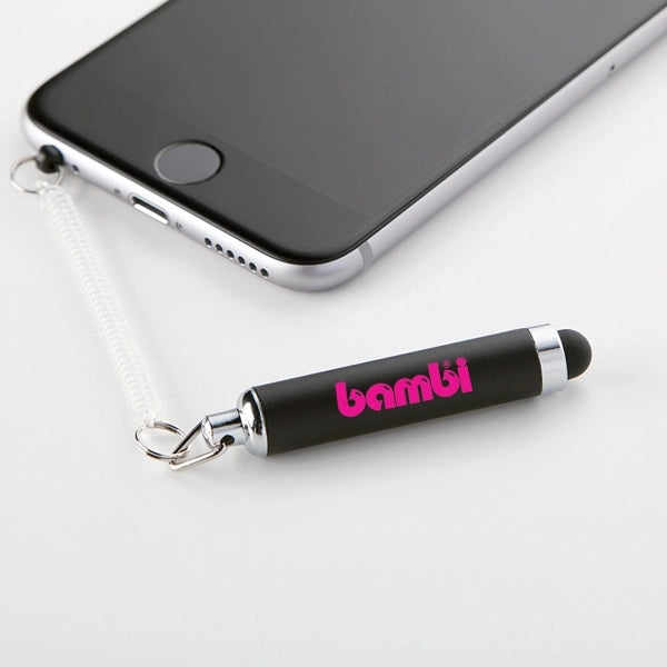 Brian Mini Aluminum Stylus W/ Elastic Coil String