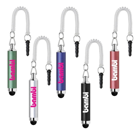 Brian Mini Aluminum Stylus W/ Elastic Coil String