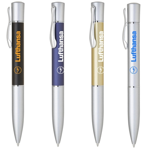 Alice Heavy Brass Twist Action Pen