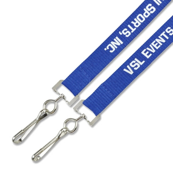 1" Event-Style Custom Dye-Sublimated Lanyard/Mask Holder