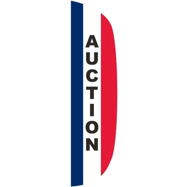 3' x 15' Message Flutter Flag - Auction