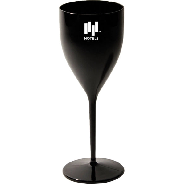 9 oz Wine Goblet Clear White or Black