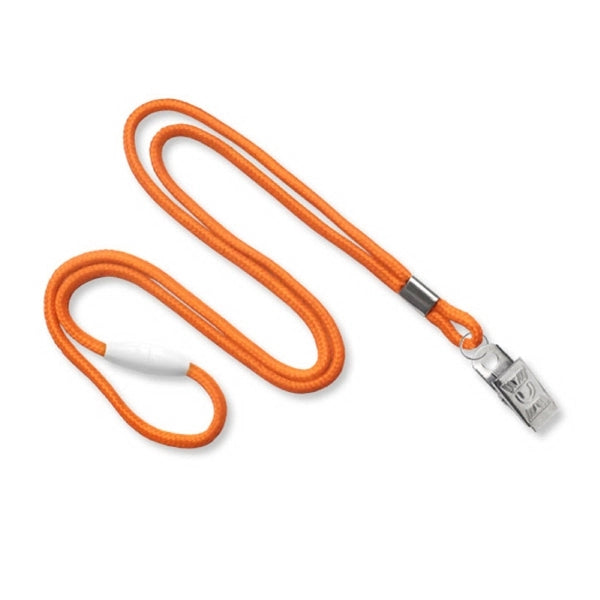 1/8" Blank Breakaway Lanyards with Bulldog Clip