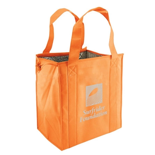Non-woven insulated shopping bag