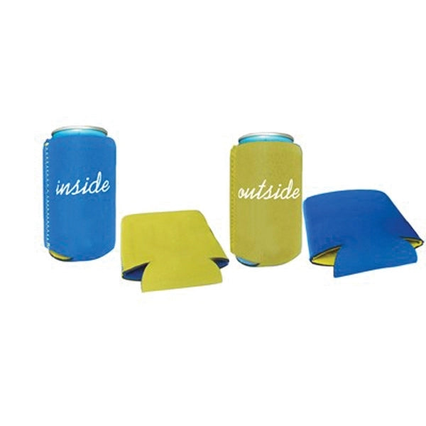 Reversible Can Bottle Sleeve Cooler Holder