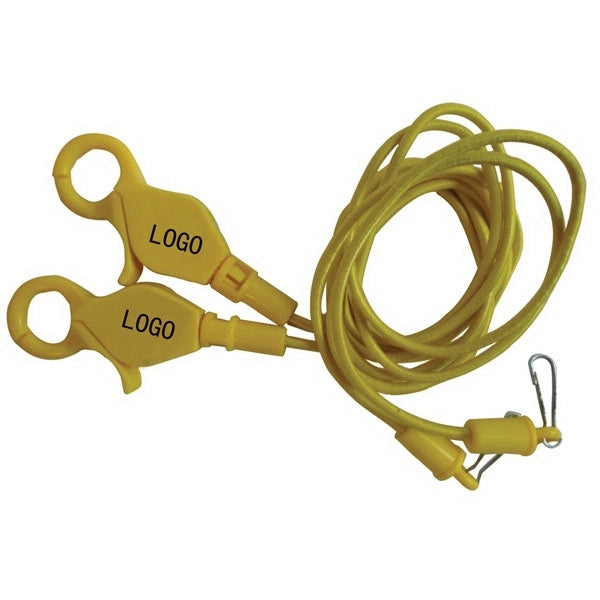 Safe secure anti lost casino bungee cord with lobster claw