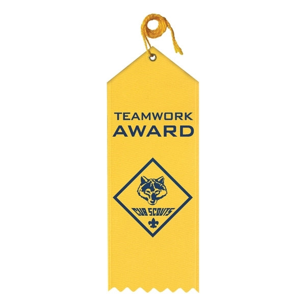 2" x 6" Custom Award Ribbon with Event Card
