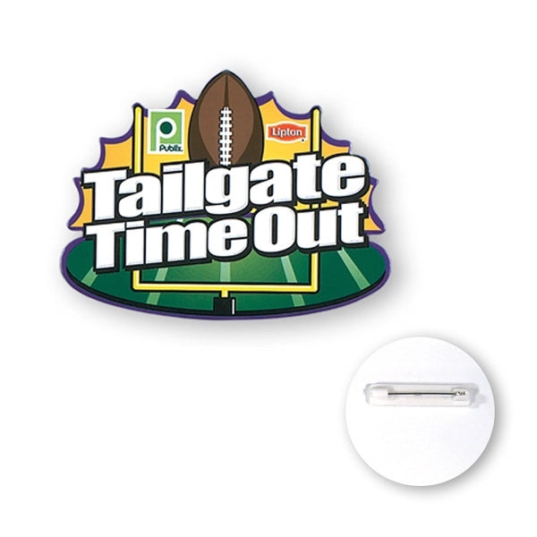 Chipboard Button 5 to 5.9 Square Inches