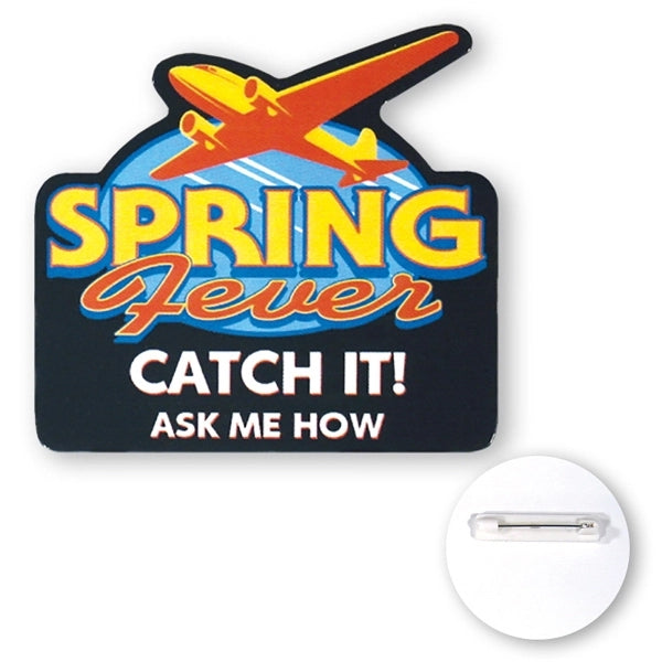 Chipboard Button 10 to10.9 Square Inches