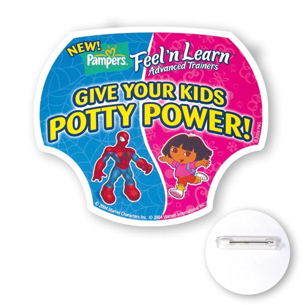 Chipboard Button 13 to13.9 Square Inches