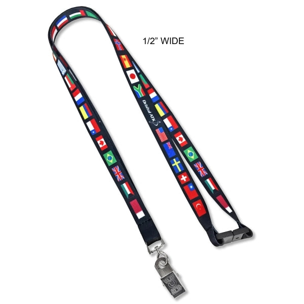 Full Color Dye Sublimated Lanyard