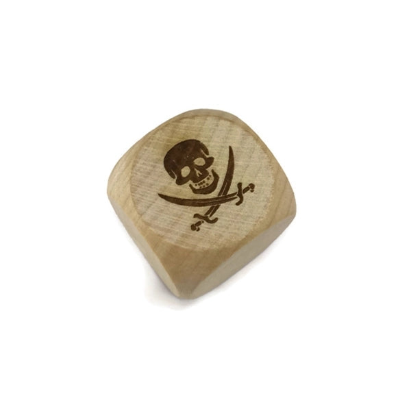 Wood Dice - Size 25mm