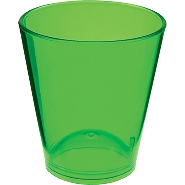 1.5 oz. Colored Plastic Shot Glass