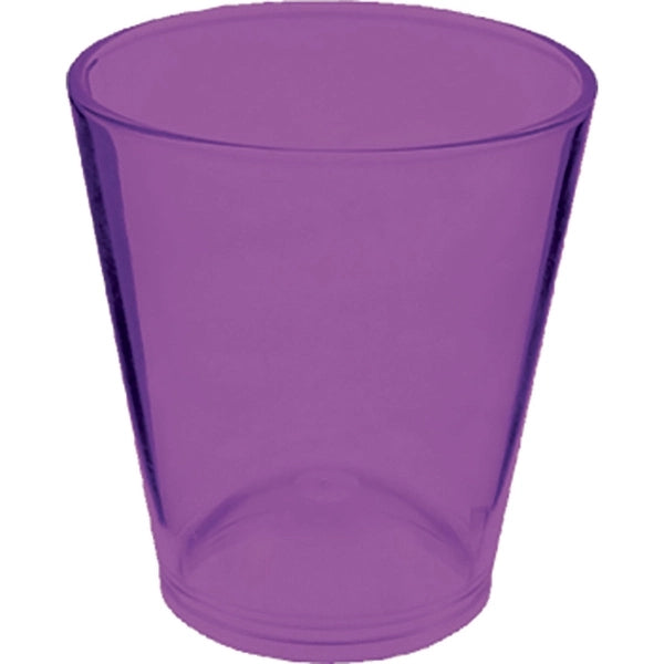 1.5 oz. Colored Plastic Shot Glass