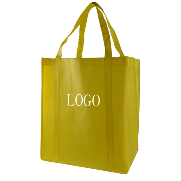 Imprinted Custom 80GSM Non Woven Grocery Tote Shopping Bag