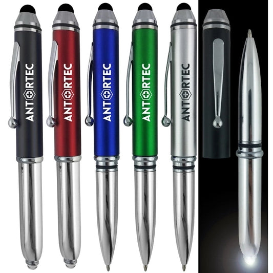 Pen+Stylus+LED Light