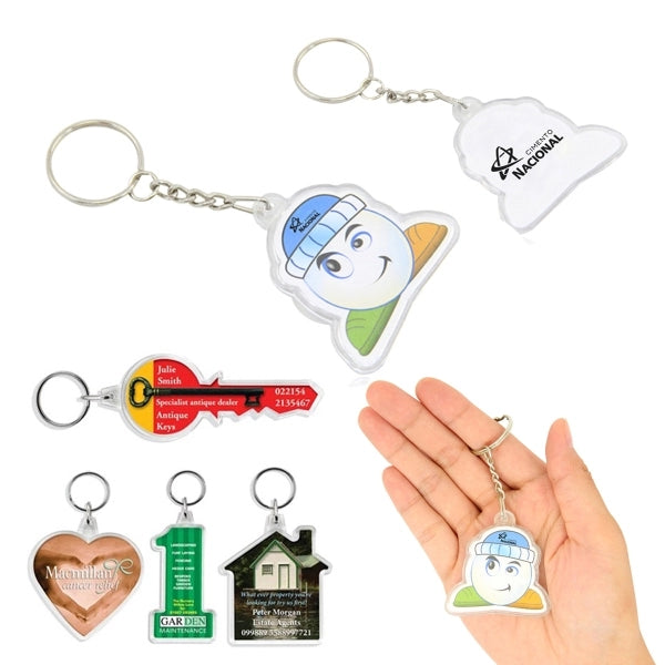 High Resolution Acrylic Keychain