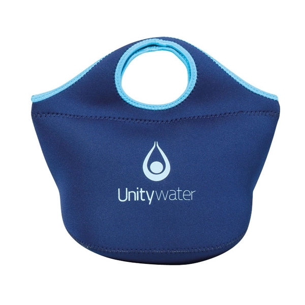 Neoprene Lunch Bag with Zipper Closure