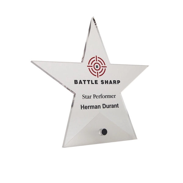 Acrylic Pin "Star" Award