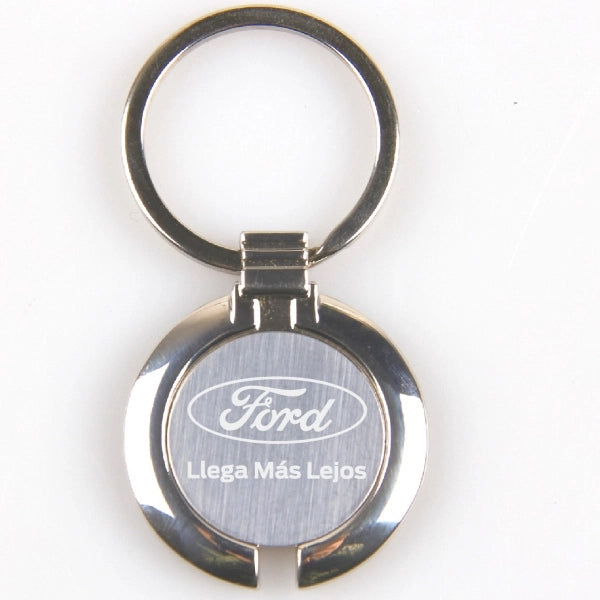 Chrome metal key holder