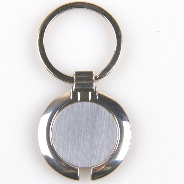 Chrome metal key holder