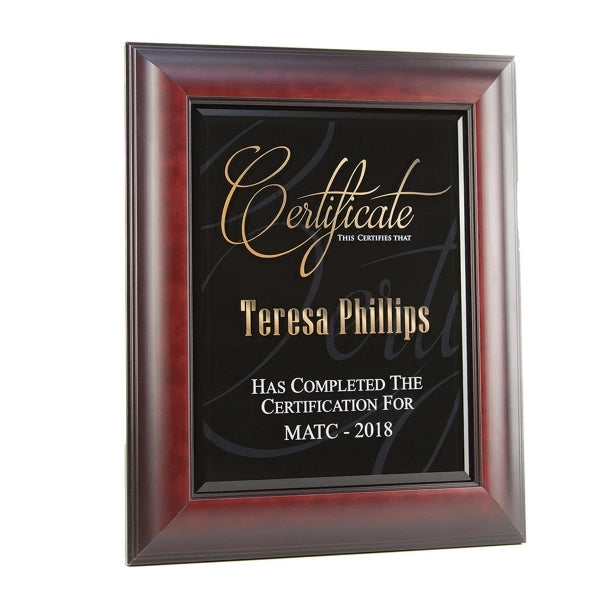 Framed Honor Plaques