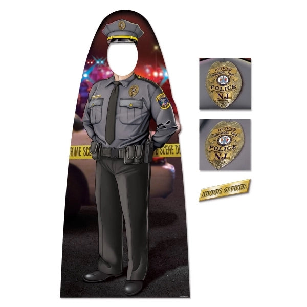 45"x20-1/4"Custom Child Size Police Officer Photo Prop