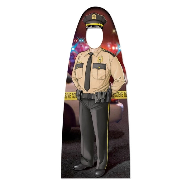 45"x20-1/4"Custom Child Size Police Officer Photo Prop