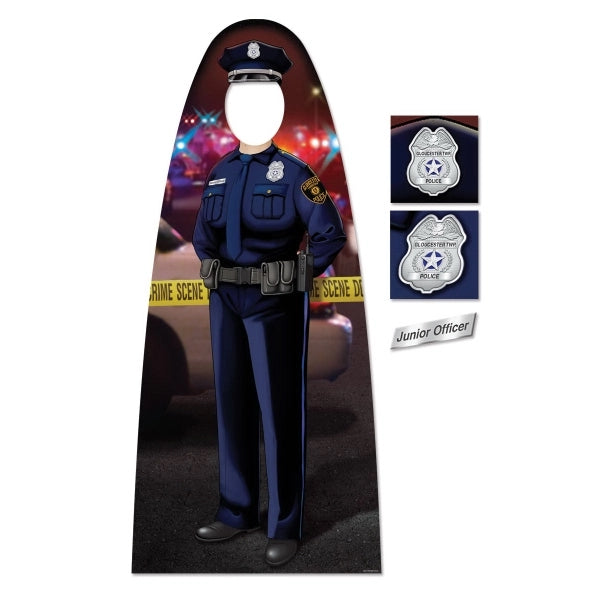 45"x20-1/4"Custom Child Size Police Officer Photo Prop