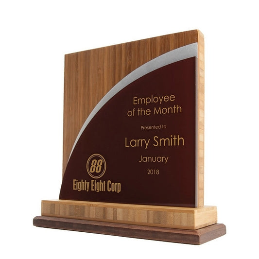 Arched Sweeping Accent Award