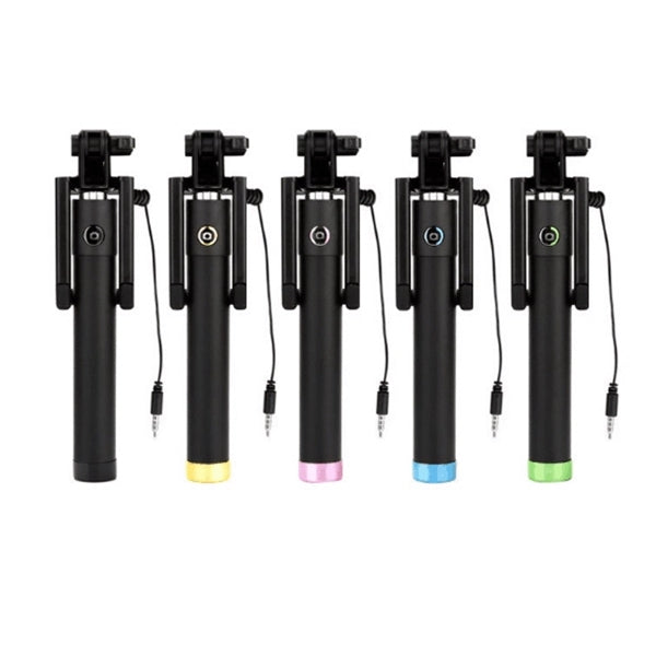 Wired selfie stick