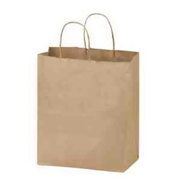 Natural Kraft Paper Shopper Bag in CMYK - Color Evolution