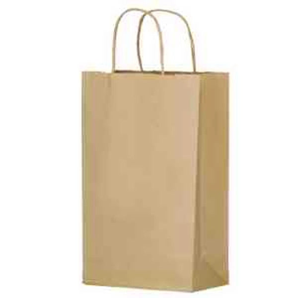 Natural Kraft Shopper Bags in CMYK - Color Evolution