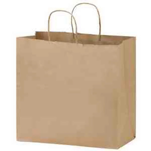 Natural Kraft Carry-Out Bags in CMYK - Color Evolution