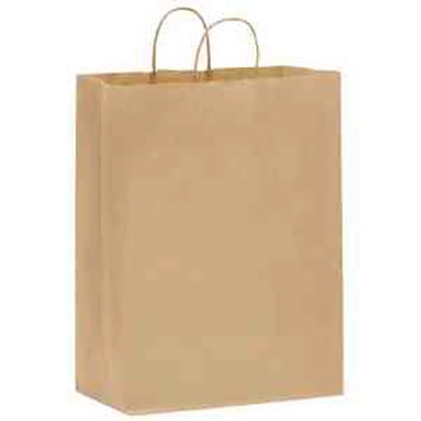 Natural Kraft Shopper Bags in CMYK - Color Evolution