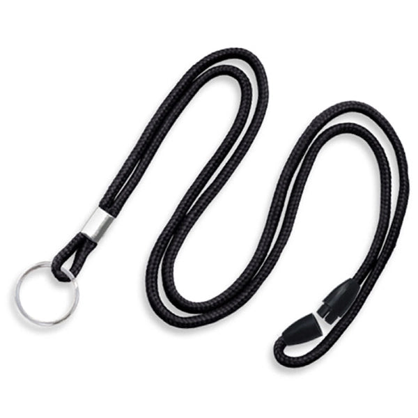 1/8" Blank Breakaway Lanyards with Split Ring